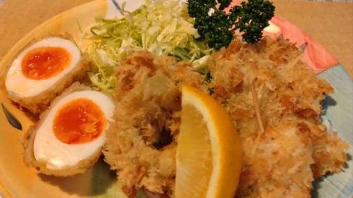 パンの耳を使って