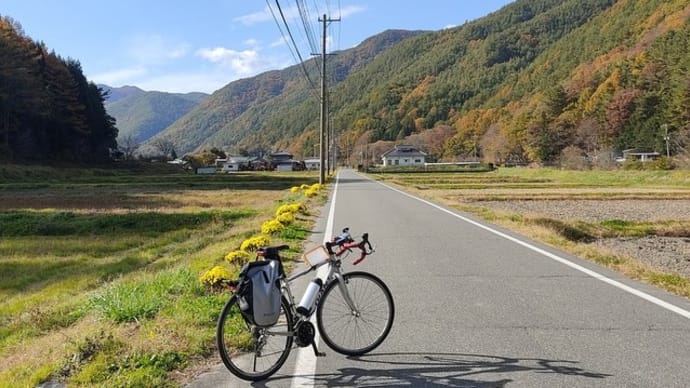 人の居ない横川渓谷で紅葉を楽しむ