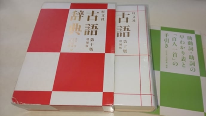 古語辞典を買った