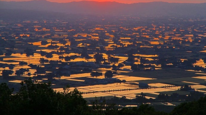 散居村夕景。。。(5月9日)