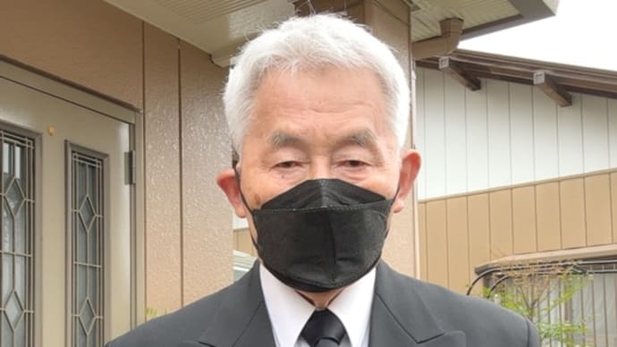 久しぶりに黒服黒ネクタイ