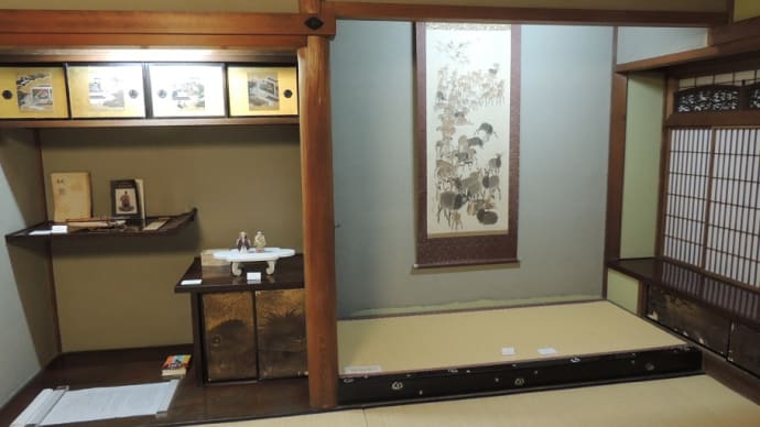 奈良町にぎわいの家「生誕200年企画森川杜園作品展示」3日間限定の展示②
