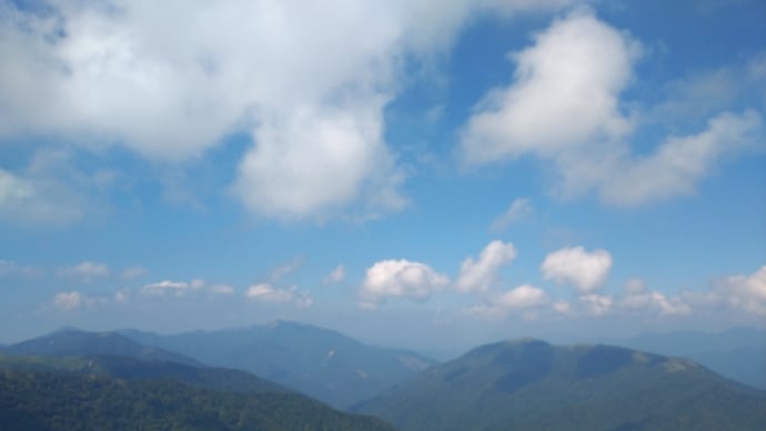 今日の登山 剣山