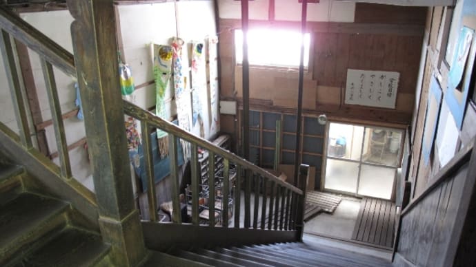 遠山郷　木沢小学校の木造校舎　その2