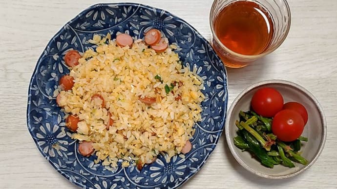 4月21日 炒飯セット。