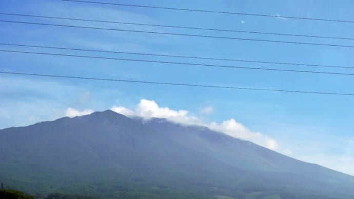 8月13日旅の帰り道@上信越道→浅間→妙義山