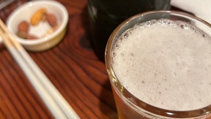 東京キモノショー 一人慰労会。