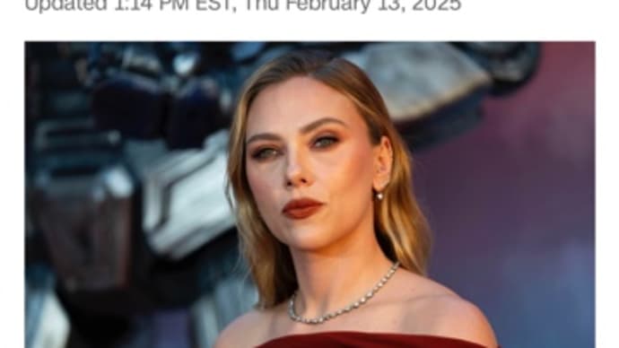 Scarlett Johansson warns of 'AI misuse'