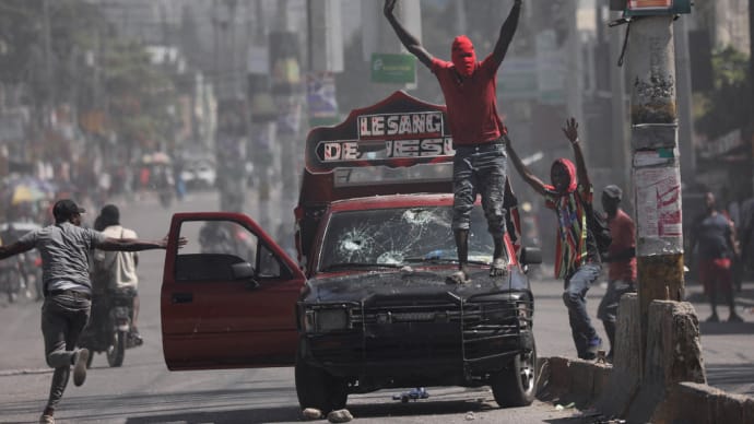 ギャングの攻撃で国家が崩壊：ハイチ
