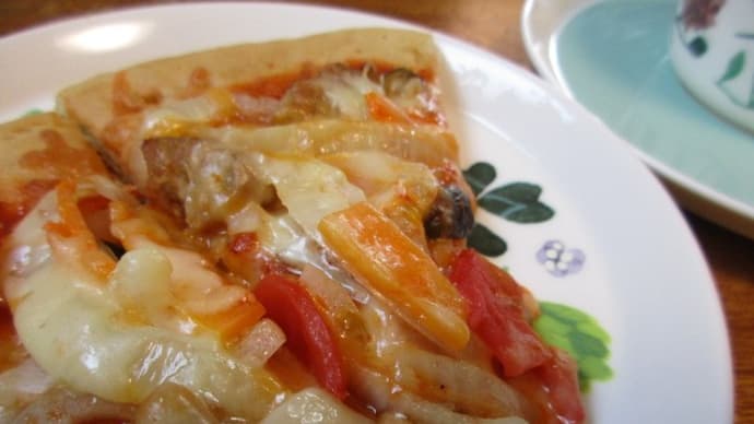 ホットケーキmixで作るピザ 🍕