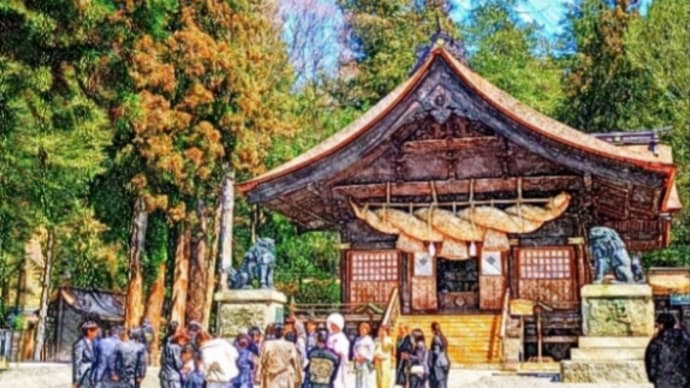 諏訪大社 下社秋宮での結婚式