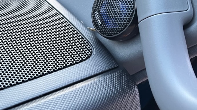 日野デュトロ ドアスピーカー取り付け2台目その3※大失敗訂正編