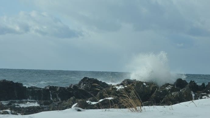 荒れる日本海