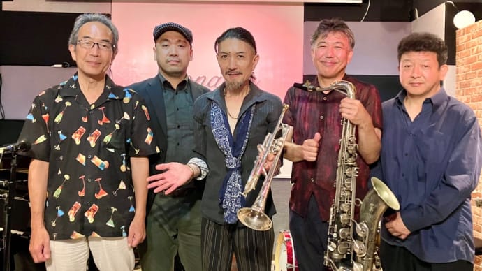牧原正洋カルテットwith日野林晋ライブ