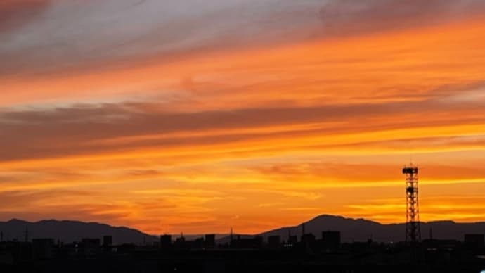 あかね色の空