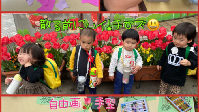 未就園児さん。制作たくさんしています。