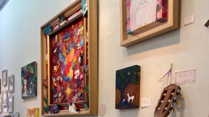 現代画廊「私の祈りは絵画になってあなたの目に触れて」はじまりました