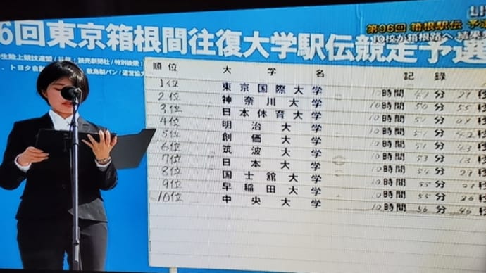 箱根駅伝予選会