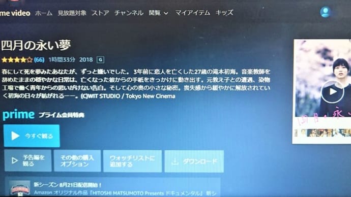 長い映画は観られない