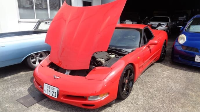 １９９９年　Chevrolet Corvette　コルベット　エンジンオイル交換