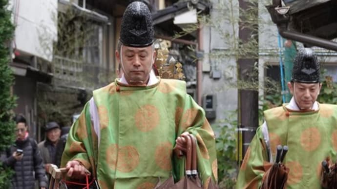 諸手船神事　客人神社編　12月3日