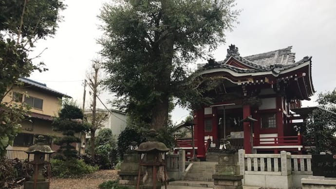 DQウォークに道々橋八幡神社へ導かれました