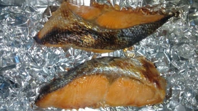 甘塩銀鮭が昨日の晩御飯になったんだね:P