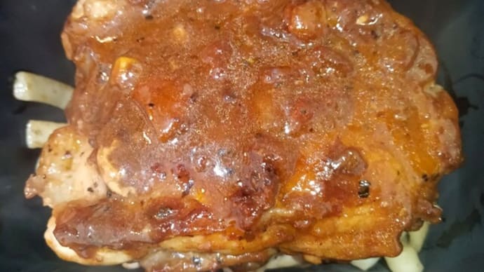 チキンのデミグラスソース
