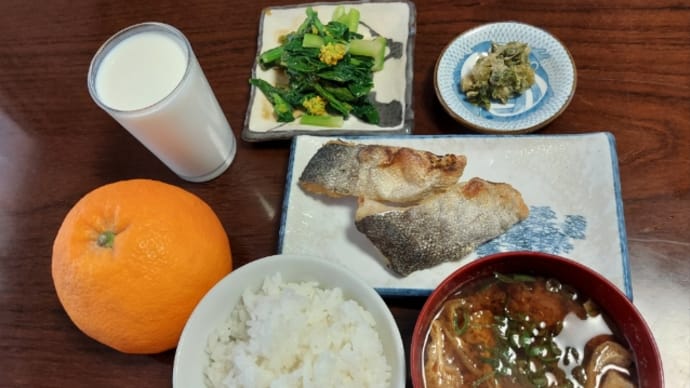 春満載の朝ごはん