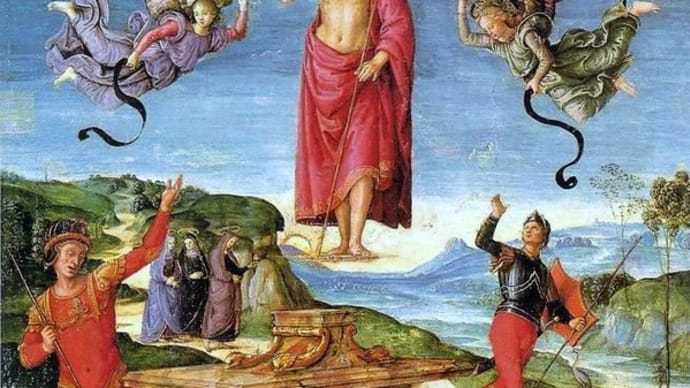 La cappella di San Severo(サン・セヴェロ礼拝堂)-Raffaello e Perugino(ラファエロとペルジーノ)