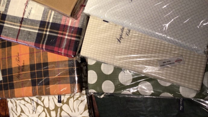 さだやオーダーフェア生地入荷