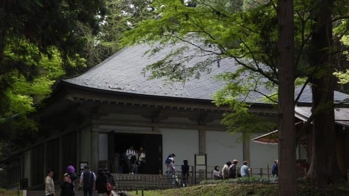 中尊寺金色堂の覆堂