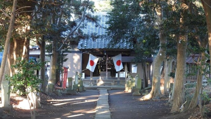 我孫子 滝前不動尊・青山八幡神社 初詣