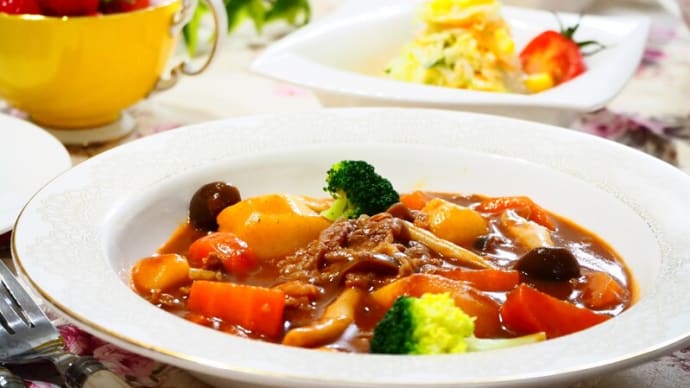 ♪ビーフシチュー&カレーお焼き♪
