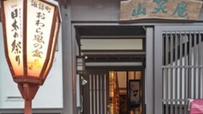 高山本線に乗って~その5 八尾の諏訪町にて聖地巡礼?