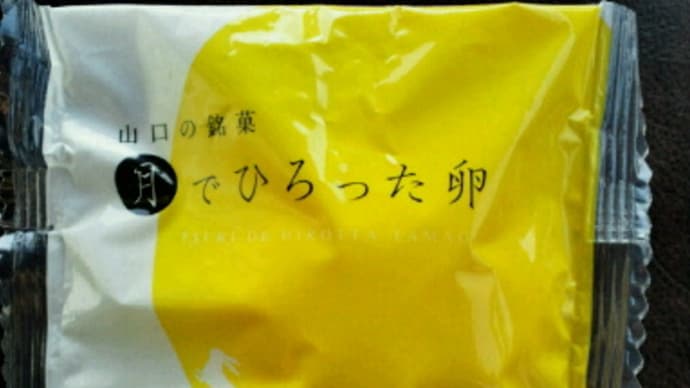 山口県でひろった卵・・・?いえ山口県の月でひろった卵!