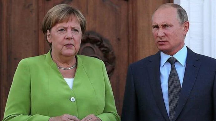 記事★ロシア依存「全く後悔せず」 ガス供給でメルケル前独首相
