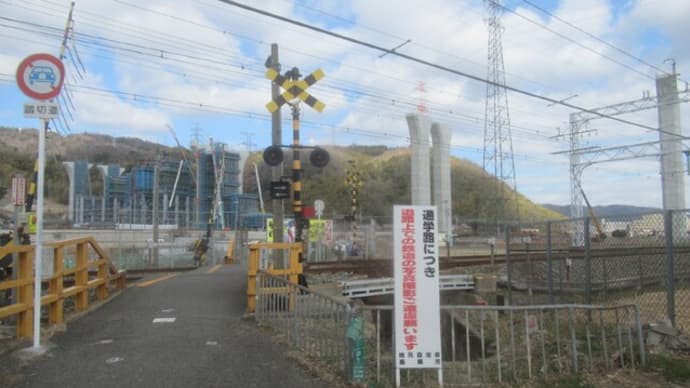 新名神・高槻市平野部の2025/2/10時点の工事状況(後)