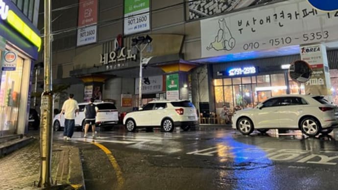 やっと行けたぜ韓国釜山!! 3日目 vol.4 雨の西面でいろいろとw