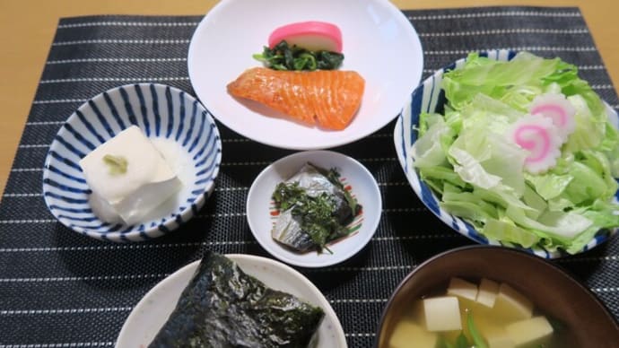 鰊の山椒漬け、炊屋食堂の田舎定食・・・庶民の味。