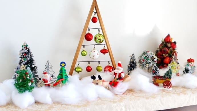クリスマスの飾りつけ & 甥っ子のアパート探し