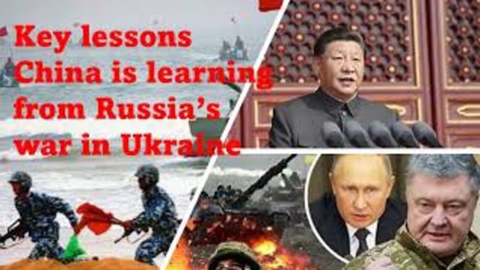 Four tactical lessons Xi has learned from Putin for Taiwan