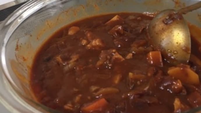 手を掛けたのは たったの6分、カレー