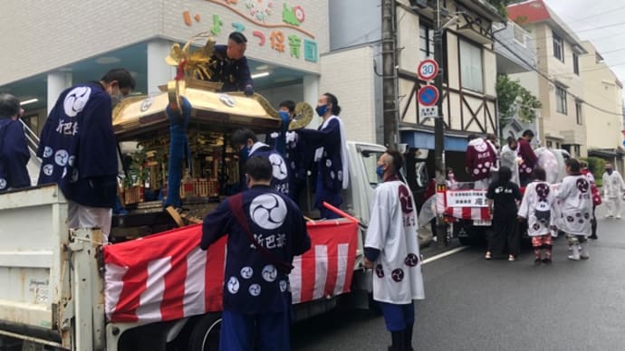 秋祭り&萬翠荘&ハロウィン工作準備