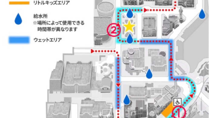 USJに行ってきました。【番外編・2024年夏・水に濡れたい人】