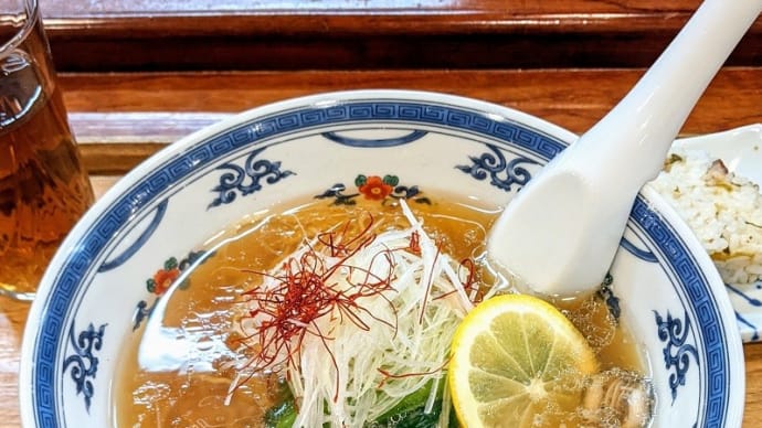 関内 中華そば 水嶋 牡蠣そば