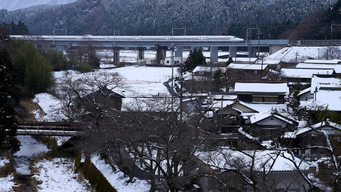 N700S(関ヶ原 山中地区)