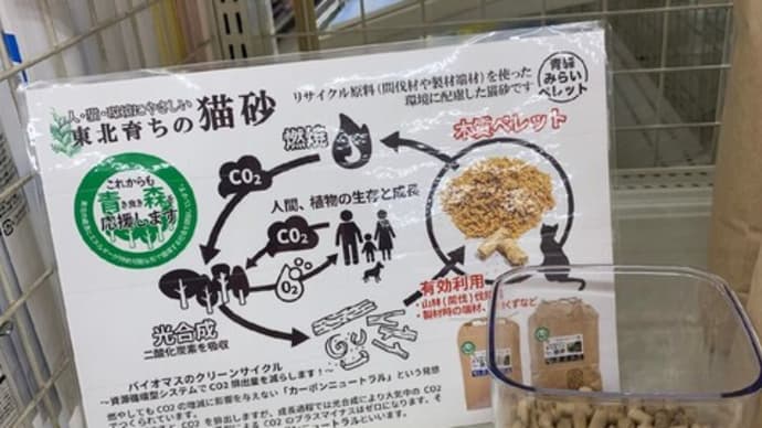 青森県産猫砂