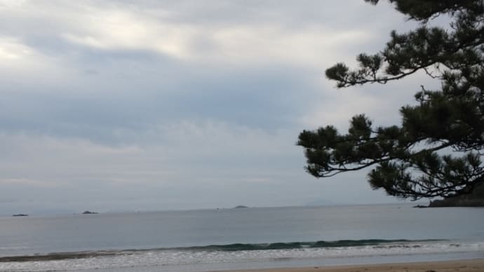 6月22日おはようございます。今日の海です。