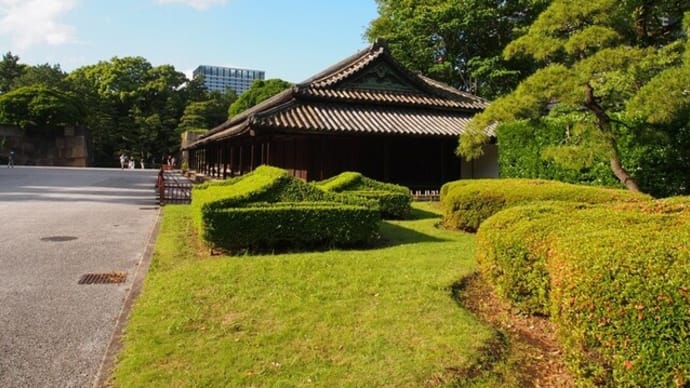 江戸城のトピアリー